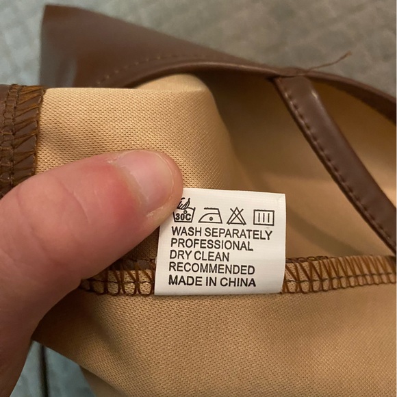 NWOT PU leather bustier corset top - Picture 5 of 5